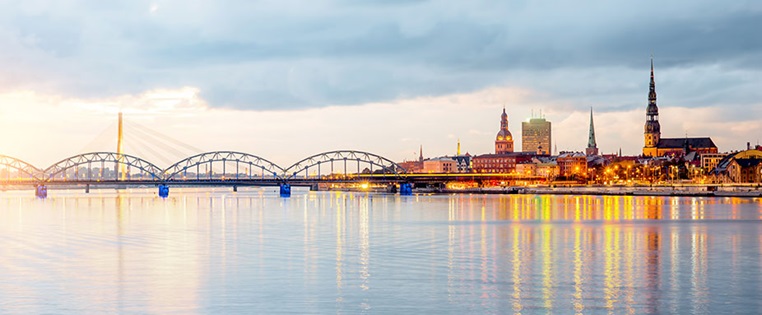 Riga in Lettland