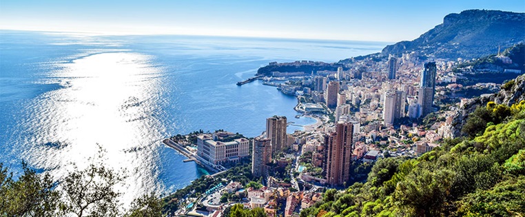 Küste in Monaco