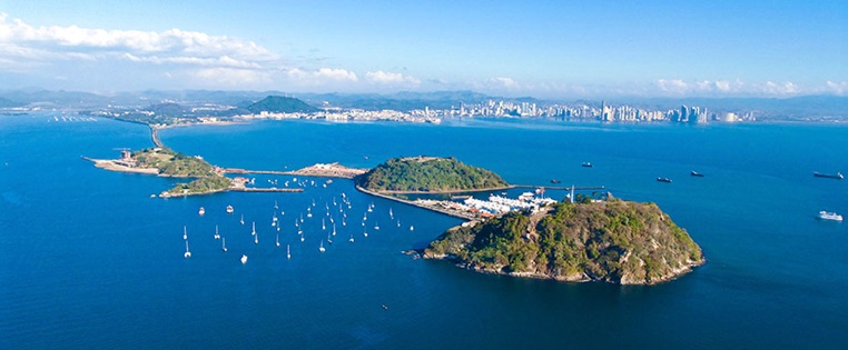Amador Causeways in Panama