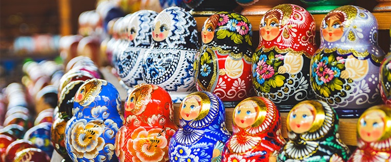 Matroschkas in Russland