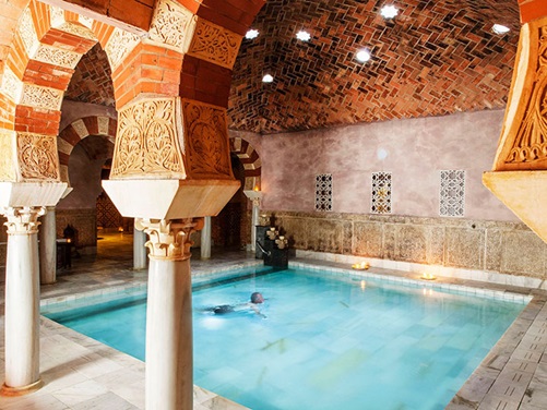 Das Hamam Al Andalus in Cordoba Andalusien Spanien