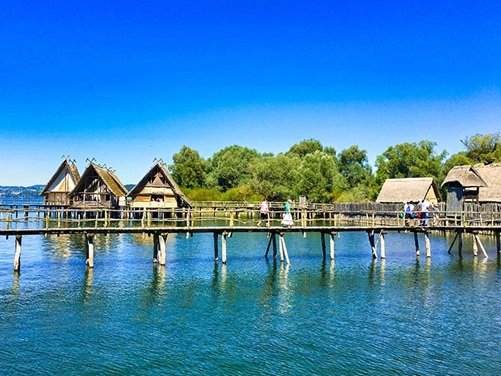 Pfahlbauten am Bodensee