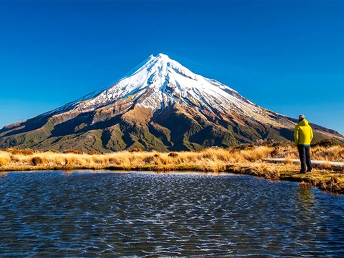 Vulkan Taranaki im Egmont National Park in in Neuseeland