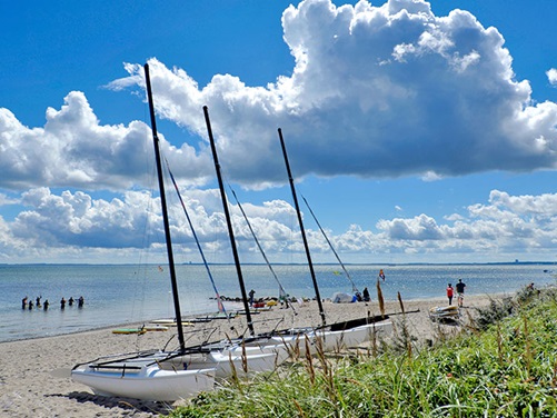 Wassersportler in Pelzerhaken