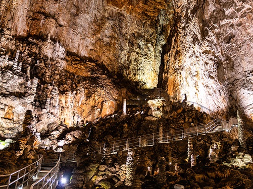 Die Grotta gigante in der nähe von Triest