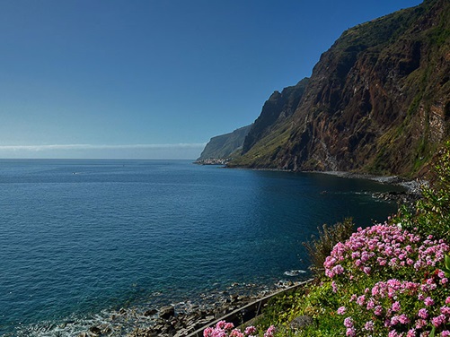 Blick auf Jardim do Mar, Madeira