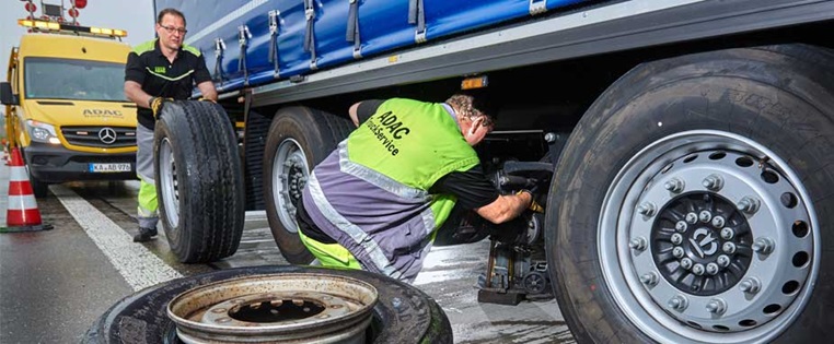 Truckservice Reifenwechsel