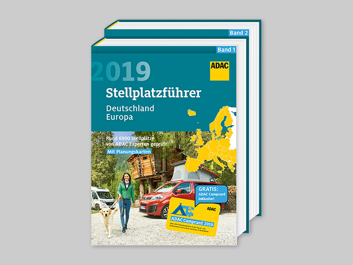 ADAC Stellplatzführer 2019 Cover