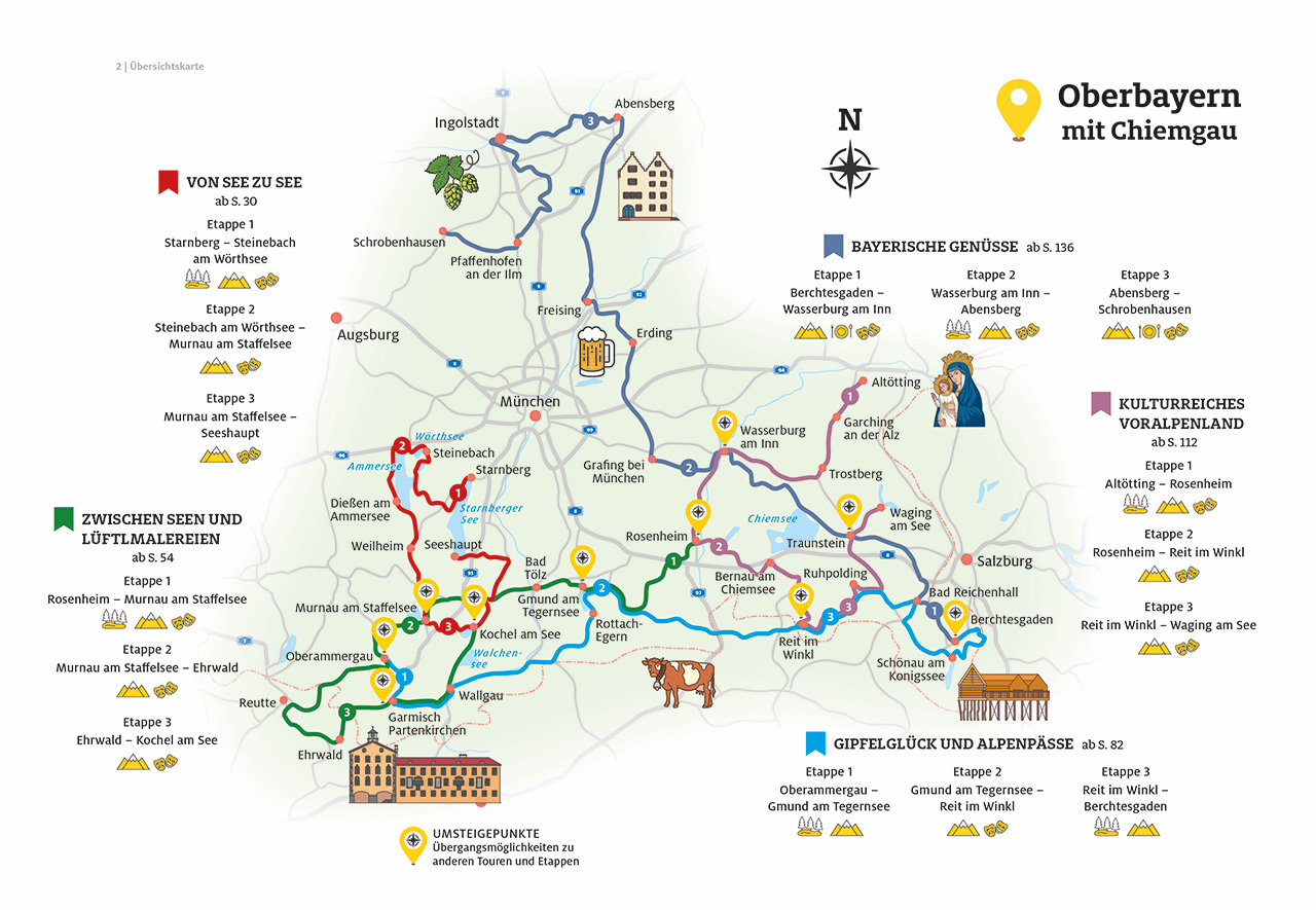 ADAC Roadtrips Oberbayern mit Chiemsee