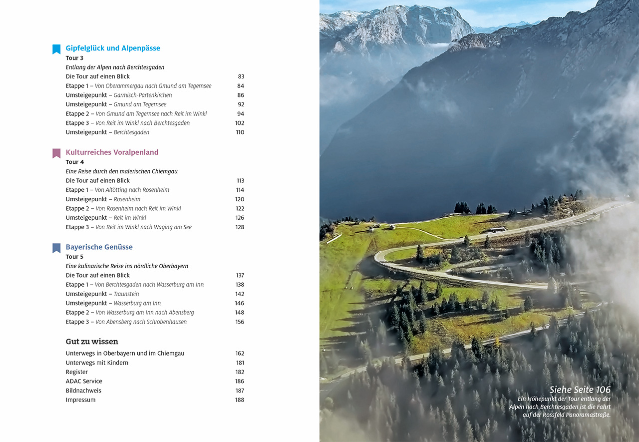 ADAC Roadtrips Oberbayern mit Chiemsee