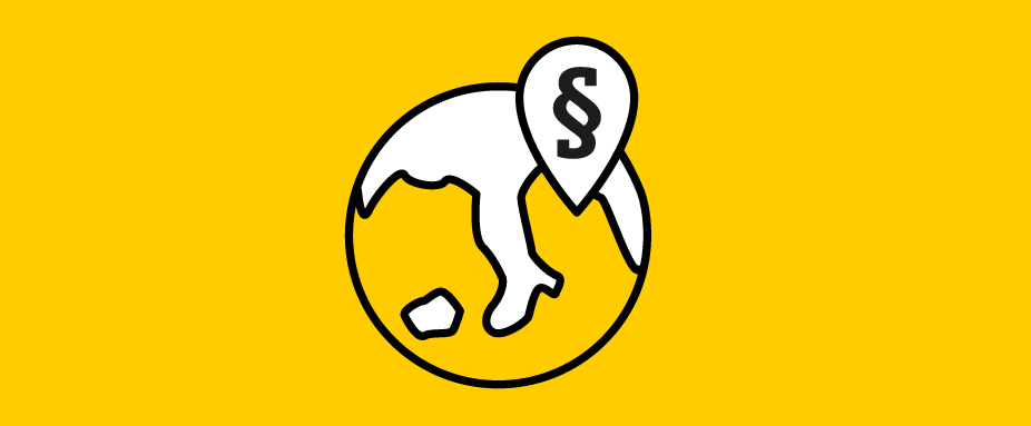 Weltkugel Auslandsschadenschutz Motorradversicherung ADAC