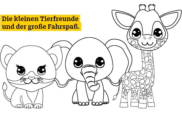 Tiergeschichte der ADAC Autoversicherung zum Download