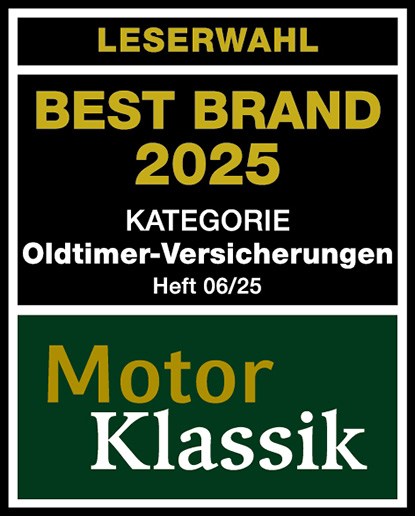 ADAC Classic-Car-Versicherung ausgezeichnet mit dem Best Brand 2025