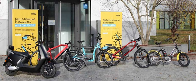 Neben E-Bikes und E-Motorrollern hat ADAC e-Ride jetzt auch S-Pedelecs im Angebot.
