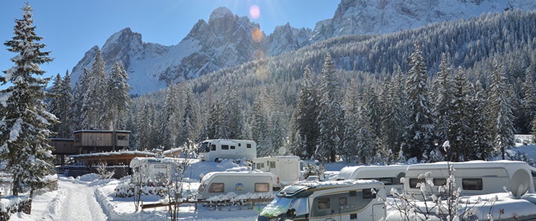 Caravanpark Sexten in Südtirol