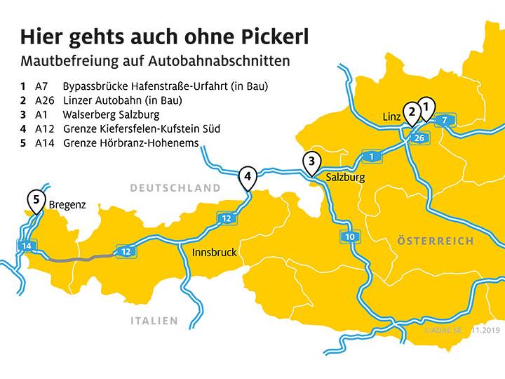 Vignetten 2021 | ADAC SE Vignetten 2021 | ADAC SE